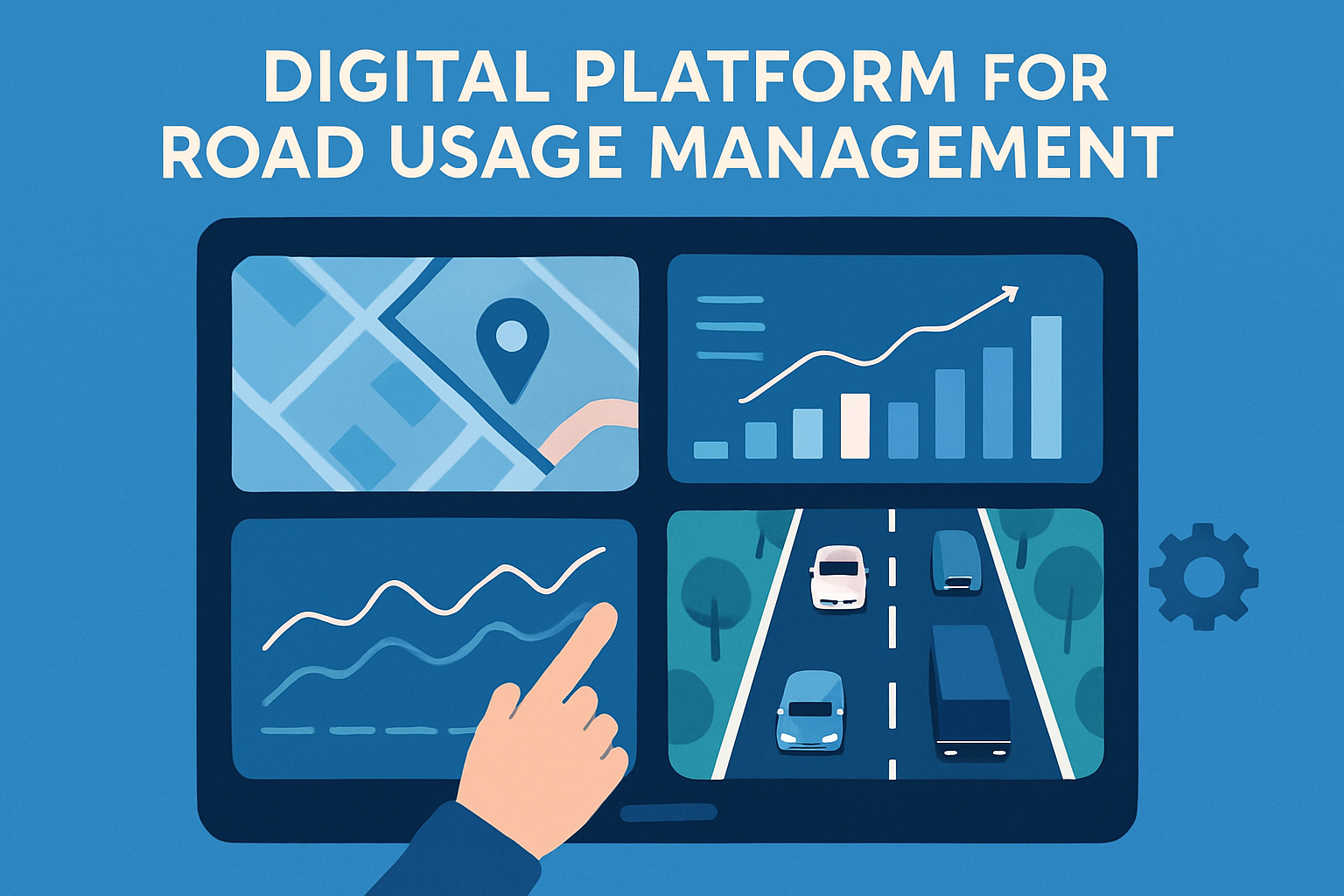 Digital platform for road usage management